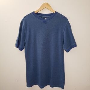 Penmans V Neck Men Blue T Shirt Size Small